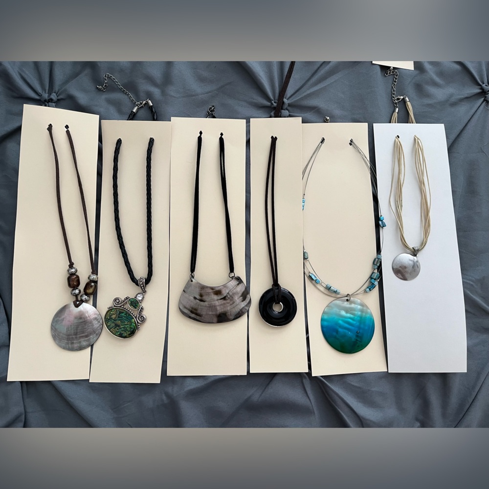 Assorted Pendant Necklaces